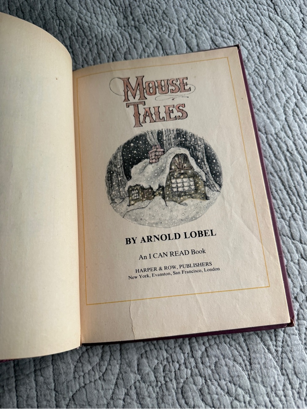 Hardcover Mouse Tales Picture Book by Arnold Lobel - Picture 2 of 7
